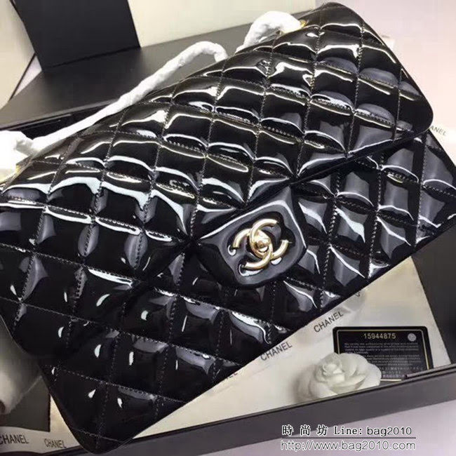 香奈兒CHANEL 升級版A1113全新經典金銀鏈條單肩斜挎包 DSC1019